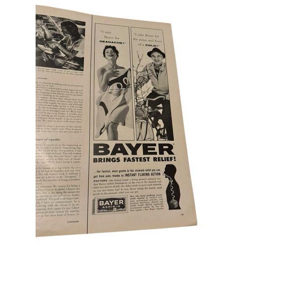 Vintage 1960s Magazine Ads Lot 7UP Bayer Firestone Holiday Inn Plymouth Skippy - Picture 4 of 11